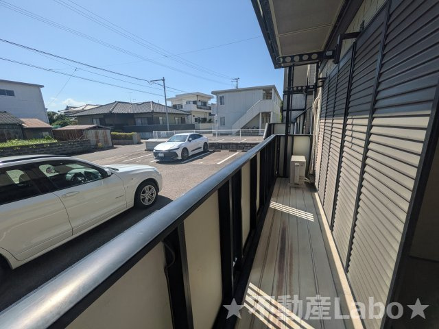 グランコートフェイマスCのバルコニー