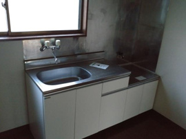 きれいなキッチンです