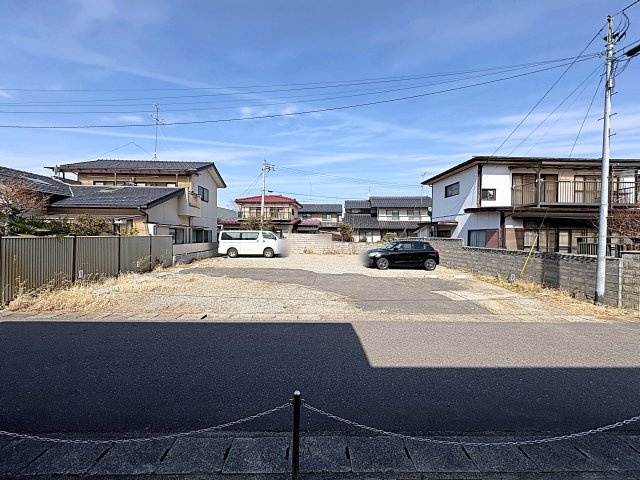 【建築条件なし売地】　郡山市並木一丁目　大島小・第五中の外観