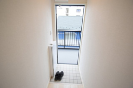 きれいな玄関です