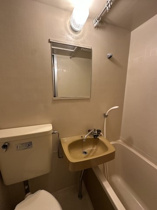 コンパクトで使いやすい洗面所