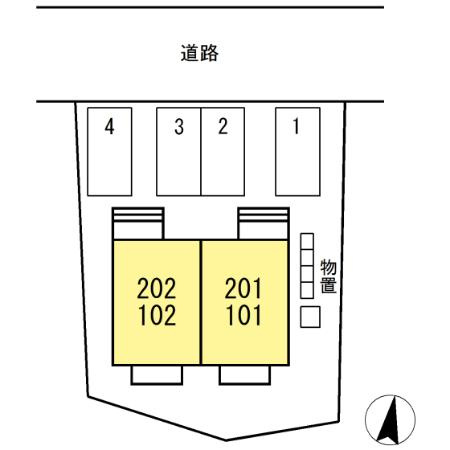 いわちゃの区画図