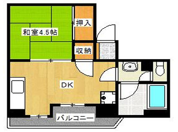 トーアハイツの間取り