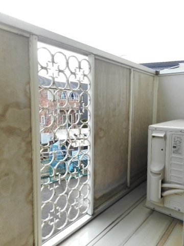 ハイツビューグリーンＡのバルコニー