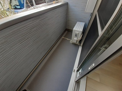 【バルコニー】 | 楽園 | お洗濯にも便利なバルコニー付き