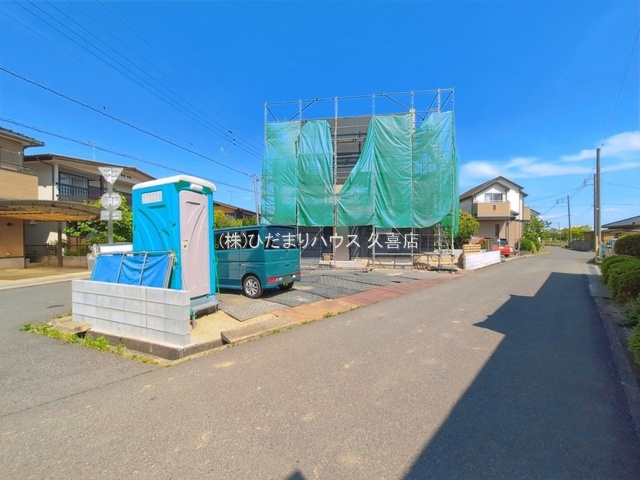 宮代町宮代台2F　新築一戸建ての前面道路含む現地写真|2026/04/17　撮影