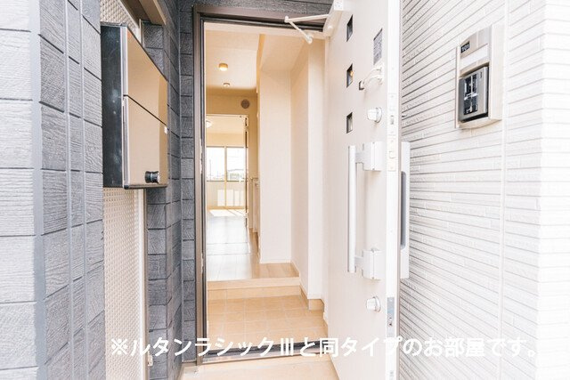 ラメールの玄関|落ち着いた玄関です