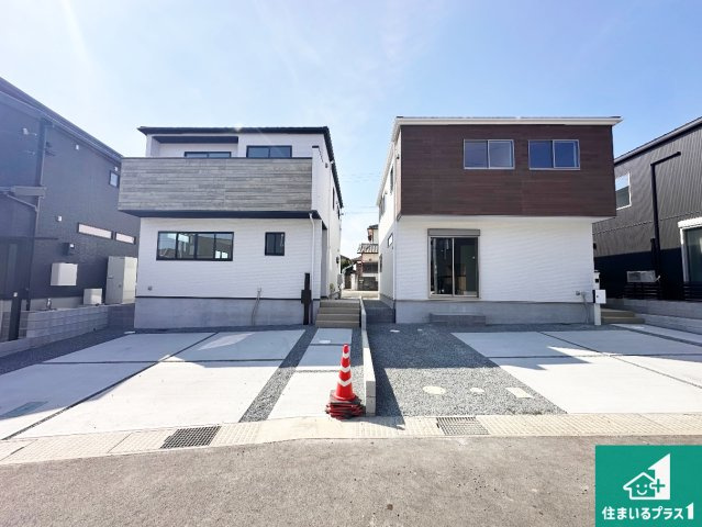 加古郡稲美町中村　第1期　新築一戸建ての外観|安心の10年保証！外観を美しく保ち、雨水で汚れを落とします！気になることがありましたら、お気軽にお問い合わせください！