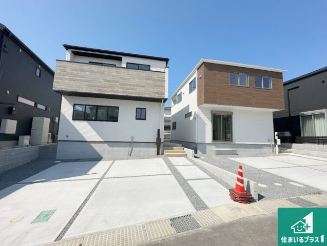 加古郡稲美町中村　第1期　新築一戸建ての外観|お客様に長く安心して住んでいだだける事にこだわった家づくり！住んでからのアフターサービスにもしっかりと取り組んでいます！