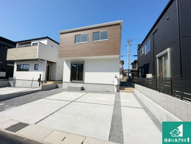 加古郡稲美町中村　第1期　新築一戸建ての外観|お客様に長く安心して住んでいだだける事にこだわった家づくり！住んでからのアフターサービスにもしっかりと取り組んでいます！