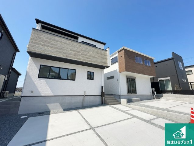 加古郡稲美町中村　第1期　新築一戸建ての外観|安心の10年保証！外観を美しく保ち、雨水で汚れを落とします！気になることがありましたら、お気軽にお問い合わせください！