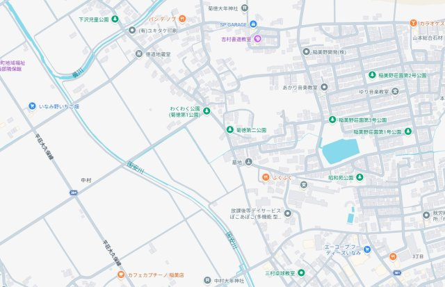 加古郡稲美町中村　第1期　新築一戸建ての地図