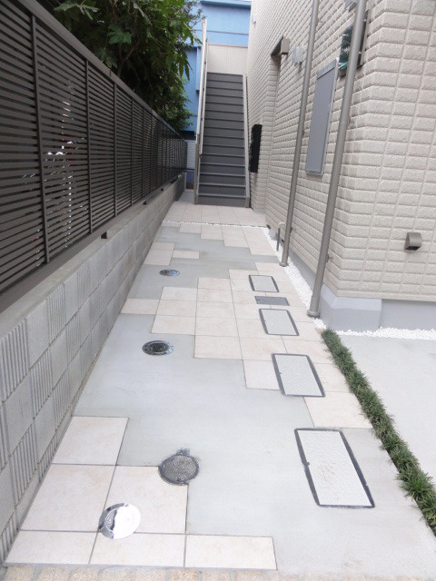 ラフィネ東矢口のエントランス