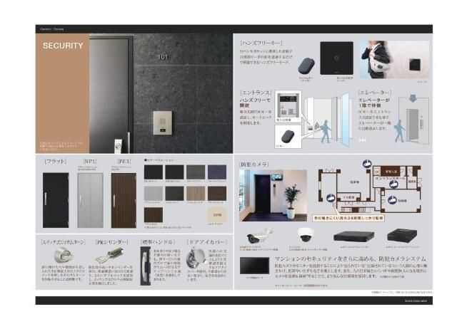 ベルアージュ　　刈谷市の賃貸ならクラスホーム刈谷店のセキュリティ