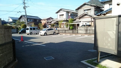 【駐車場】 | Ｃｌａｉｒ　Ｎ | 駐車場完備です