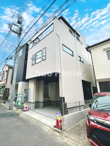 荒川区西尾久2丁目新築分譲住宅の外観|現況写真