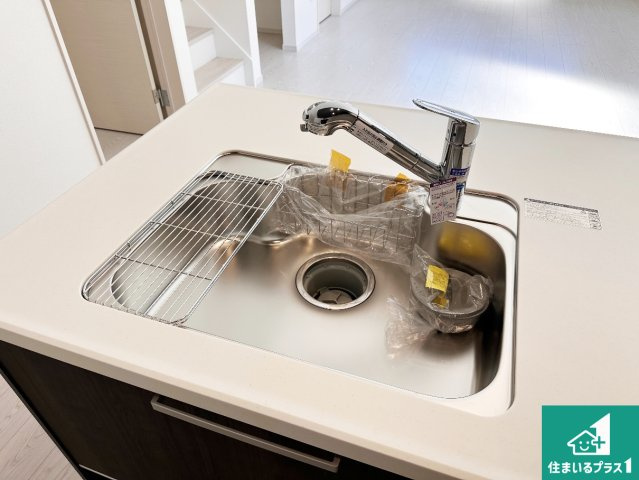 加古郡稲美町中村　第1期　新築一戸建ての設備|広々としたシンクで食器洗いも楽々！