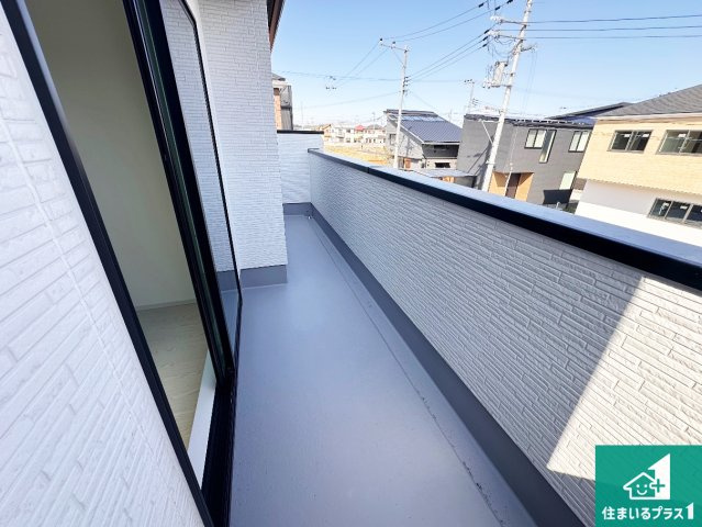 加古郡稲美町中村　第1期　新築一戸建てのバルコニー|日当たりのよいバルコニー！お部屋が開放的に！