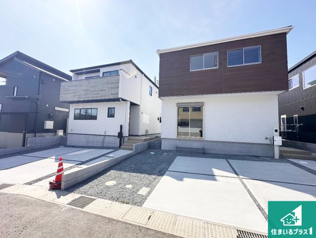 加古郡稲美町中村　第1期　新築一戸建ての外観|お客様に長く安心して住んでいだだける事にこだわった家づくり！住んでからのアフターサービスにもしっかりと取り組んでいます！