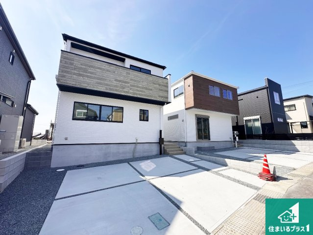 加古郡稲美町中村　第1期　新築一戸建ての外観|安心の10年保証！外観を美しく保ち、雨水で汚れを落とします！気になることがありましたら、お気軽にお問い合わせください！