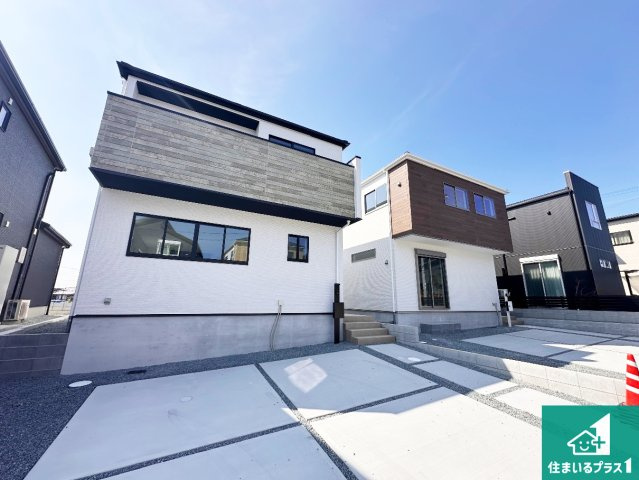 加古郡稲美町中村　第1期　新築一戸建ての外観|安心の10年保証！外観を美しく保ち、雨水で汚れを落とします！気になることがありましたら、お気軽にお問い合わせください！