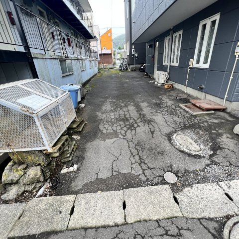 コーポ来夢の駐車場