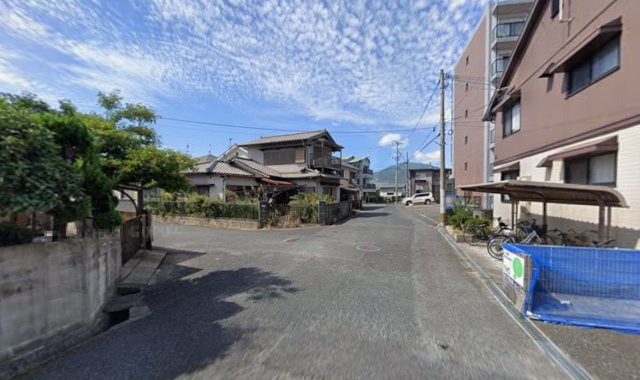 中曽根六丁目（7期）の前面道路含む現地写真