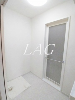 【その他共用部分】 | 相模大野マンション | 室内洗濯機置き場です。