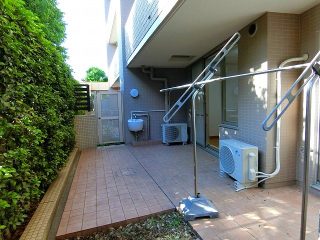 コンセール大森山王壱番館のバルコニー