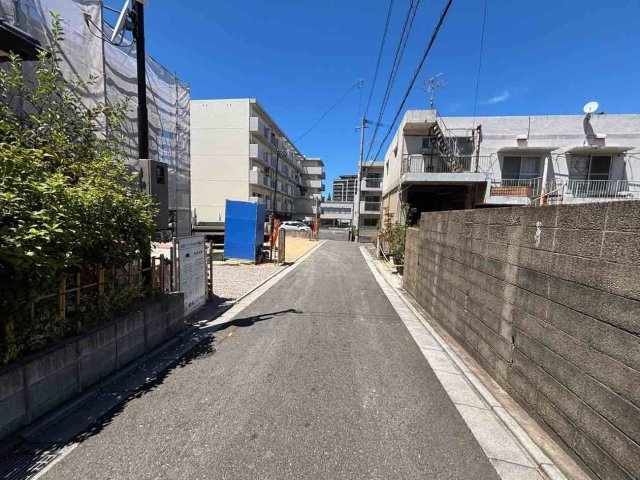 桃園二丁目の前面道路含む現地写真|現地（2026年7月27日）撮影