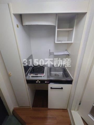 アルカディア北一色のキッチン