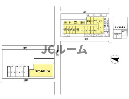 ロングステイ山下の区画図