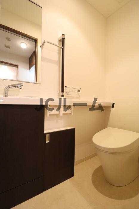 ロングステイ山下の洗面所