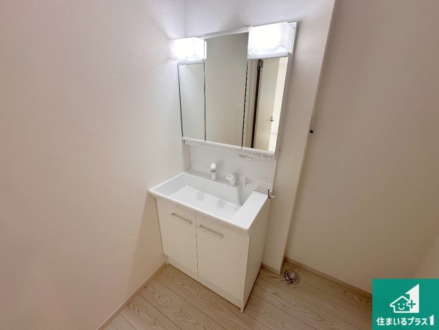 加古郡稲美町中村　第1期　新築一戸建ての外観|周辺は落ち着いた街並みの住宅地！子育てがしやすい住環境です！まだ未完成ですが、現地でしかわからない事もございます。是非一度ご覧ください。