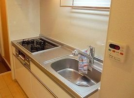 【キッチン】 | アクロポリスⅤ | お料理しやすいキッチンです