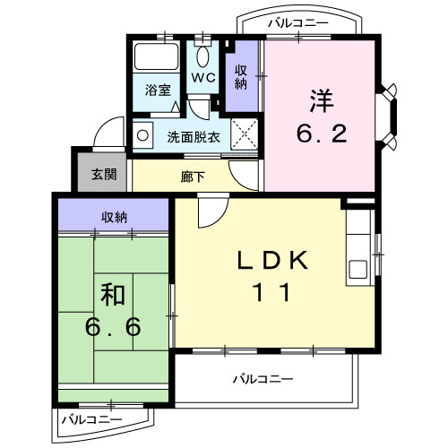 【間取り】 | ウイングコート