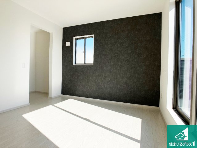 姫路市広畑区才　第2期　新築一戸建ての洋室|シンプルな洋室は、自分好みのインテリアが楽しめます♪ご家族とインテリアや家具を選びに行くのは新築購入時の醍醐味の一つです。ぜひお楽しみください♪