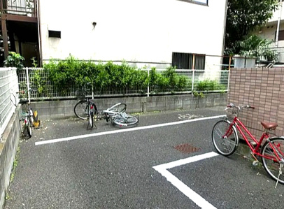 クレアパーク野方のその他共用部分|自転車置き場です