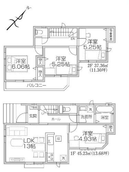新築/新座市大和田5丁目　の間取り|ZHEゼッチ水準の省エネ住宅
