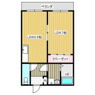 【間取り】 | ブエナビスタ大津ウエスト