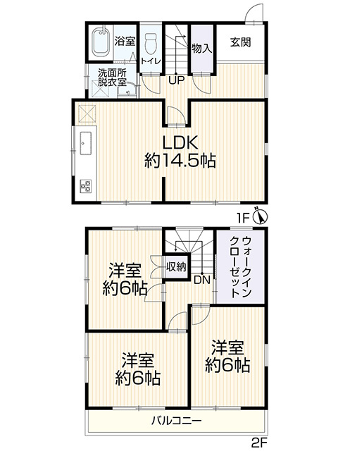 岡崎市大樹寺の間取り