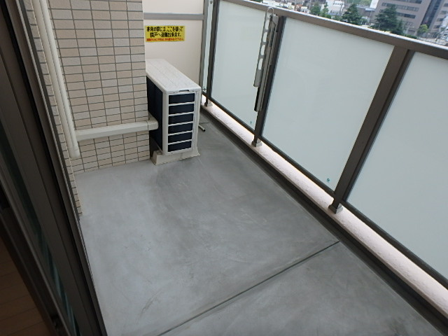 アビリティ上町壱番館のバルコニー