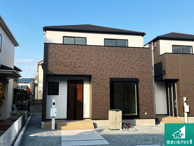 姫路市網干区垣内西町　第1期　新築一戸建ての外観|安心の10年保証！外観を美しく保ち、雨水で汚れを落とします！気になることがありましたら、お気軽にお問い合わせください！