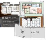 千葉市若葉区貝塚一丁目　新築分譲住宅の画像