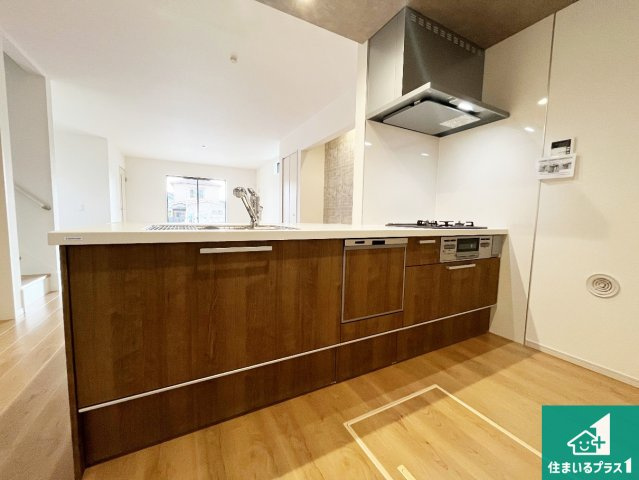 姫路市広畑区才　第2期　新築一戸建ての外観|周辺は落ち着いた街並みの住宅地！子育てがしやすい住環境です！まだ未完成ですが、現地でしかわからない事もございます。是非一度ご覧ください。