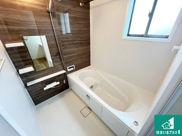 姫路市広畑区才　第2期　新築一戸建ての前面道路含む現地写真|周辺は落ち着いた街並みの住宅地！子育てがしやすい住環境です！まだ未完成ですが、現地でしかわからない事もございます。是非一度ご覧ください。