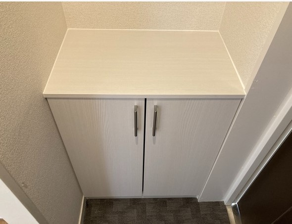 ツイン・コートの玄関