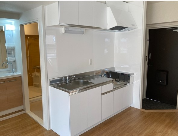 ツイン・コートのキッチン