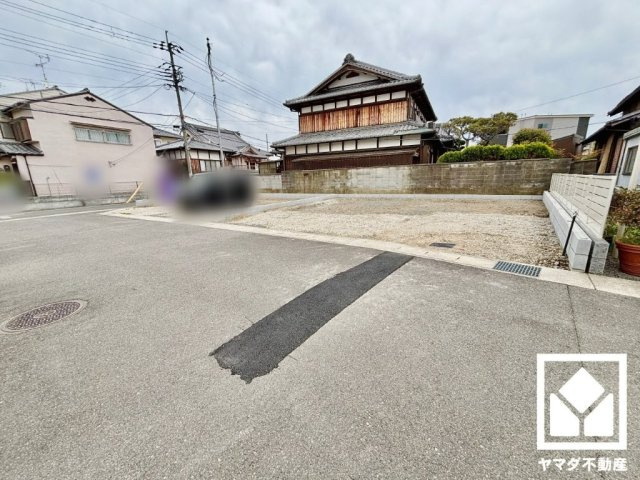 伏見区羽束師古川町　1期　2号棟の前面道路含む現地写真|2月6日　現地写真更新