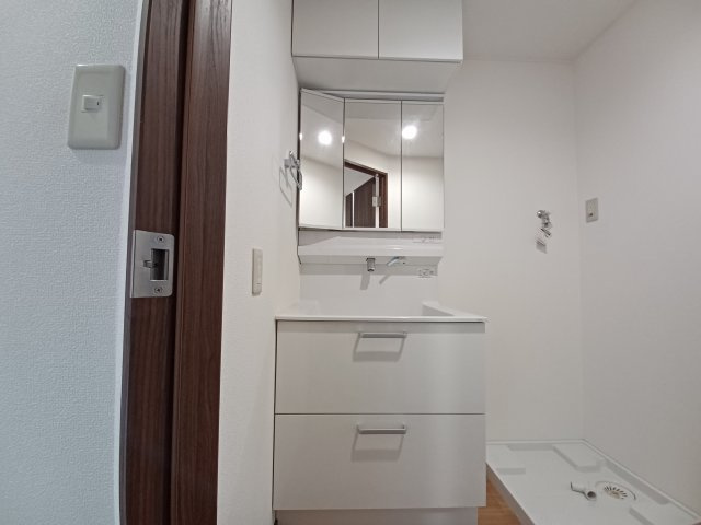 サザンヒルズの独立洗面台